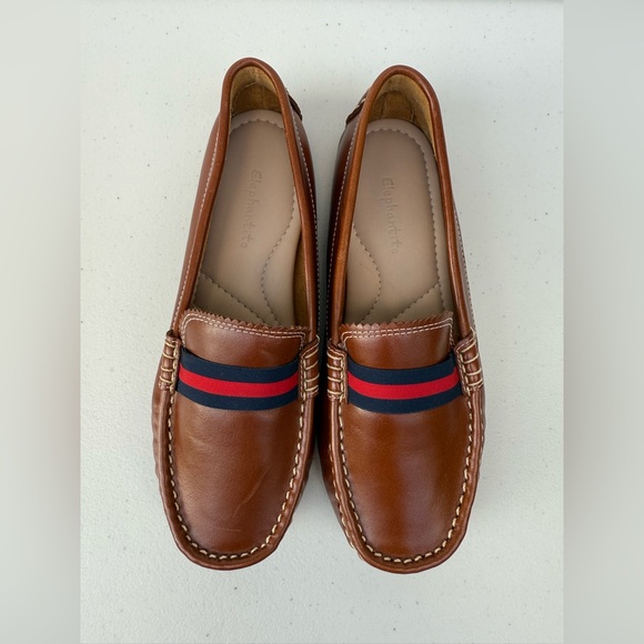 ELEPHANTITO Club Loafer Natural Brown Size 3 - Picture 1 of 16